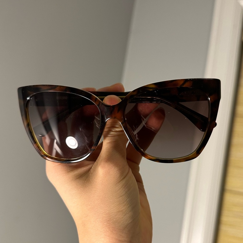 Moschino Tortoise Shell Cat Eye Sunglasses